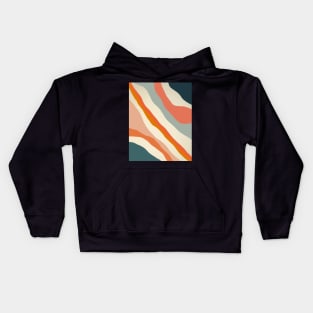 Flow - Modern Art Print Kids Hoodie